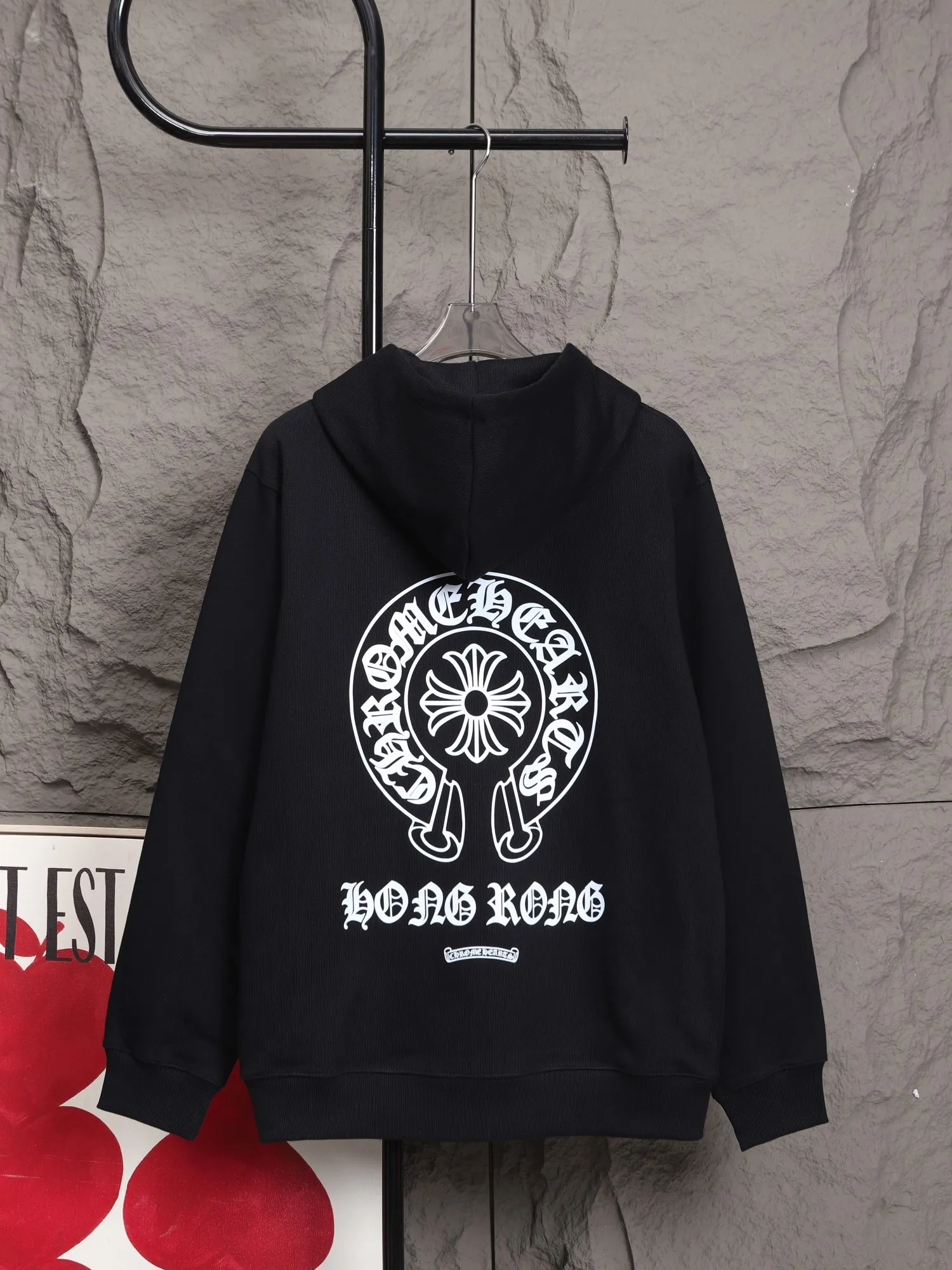 P350 top version new k01 🇺🇸City limited｜ChromeHearts 25 early autumn Chrome Hearts zipper hooded sweatshirt is here Sanskrit letter city cross horseshoe zipper hooded sweatshirt, same style for men and women, a must-have basic versatile sweatshirt jacket for early autumn, easy to solve daily matching problems! Casual fit hooded sweatshirt, the silhouette is casual, smooth, casual and tolerant. 510g, custom-made high-weight pure cotton fabric with clear texture and comfortable upper body. The classic model is a must-have for students. If you like it, come and get the same model!